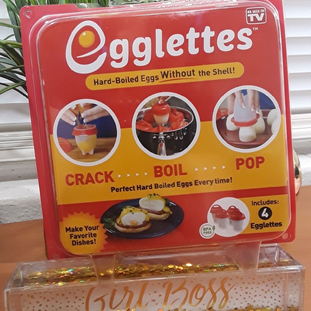 Egglettes!!!! As seen on TV. Perfect Hard Boiled Eggs Every Time. Brand New! - Picture 3 of 7